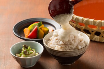 ご飯ととろろ とろ麦